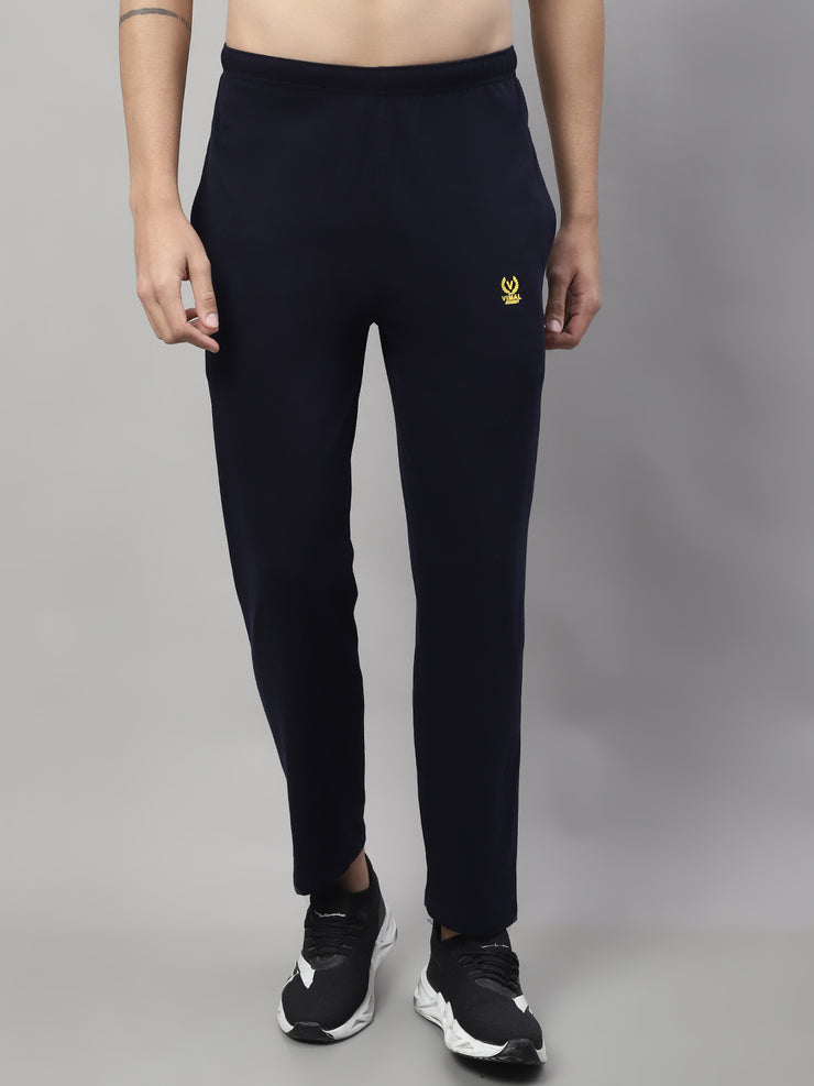 Mack Jonney Regular fit Cotton Track pant for Men(Zip On 1 Side Pocket)