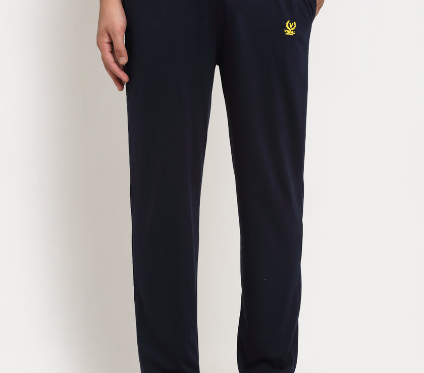 Mack Jonney Regular-Fit Cotton Trackpant for Men