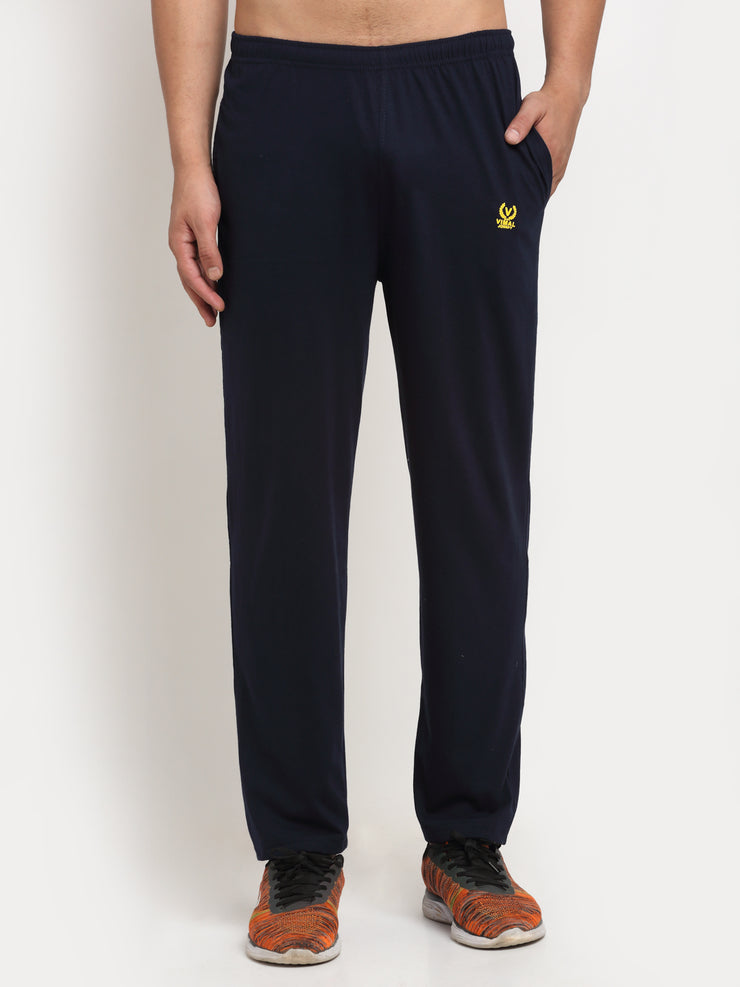 Mack Jonney Regular-Fit Cotton Trackpant for Men