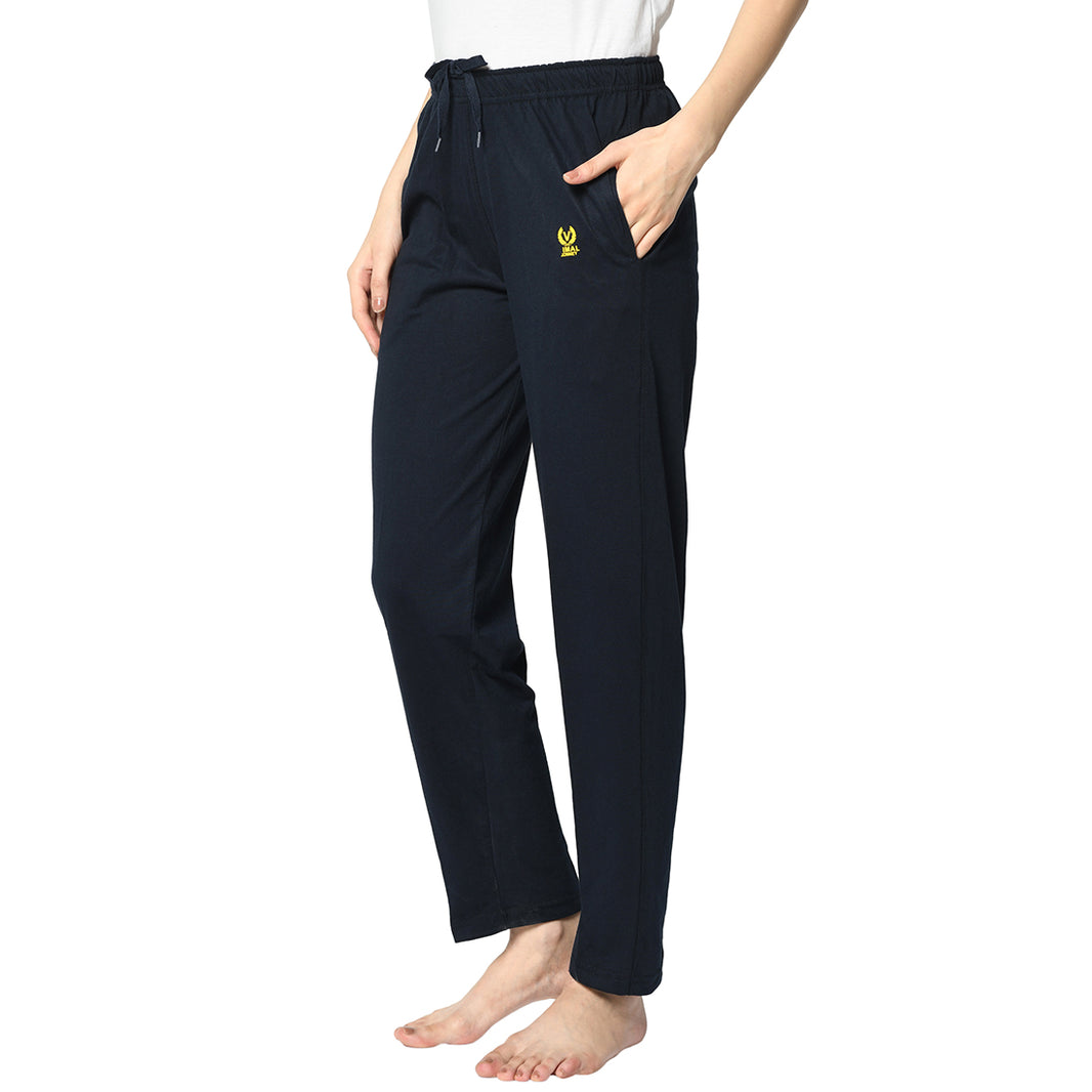 Mack Jonney Blue Trackpant For Women's