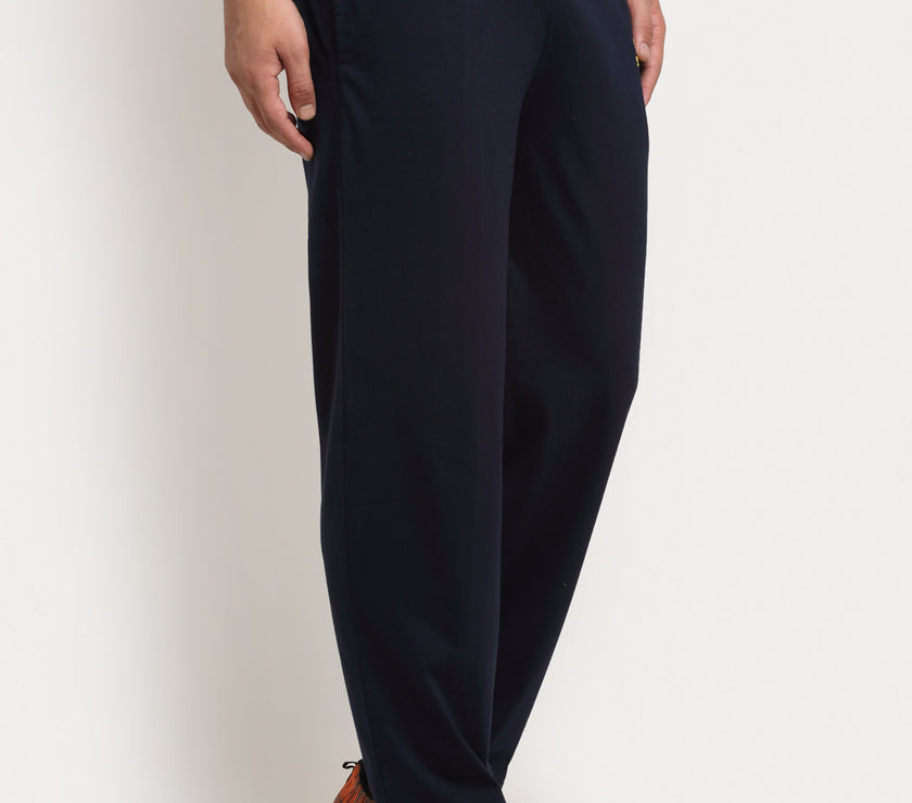 Mack Jonney Regular-Fit Cotton Trackpant for Men