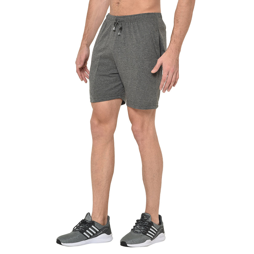 Mack Jonney Grey Shorts For Men's