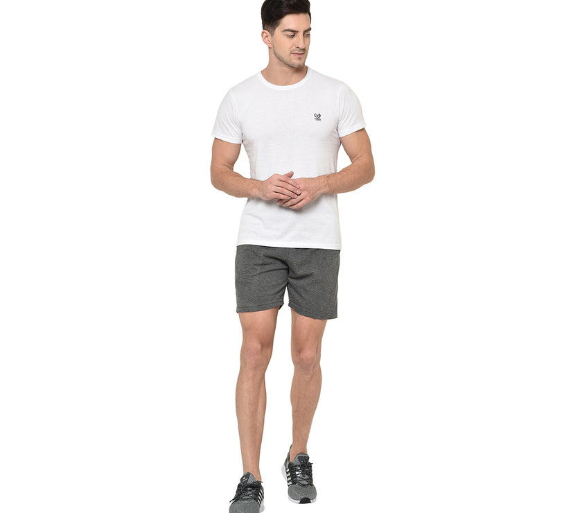Mack Jonney Grey Shorts For Men's