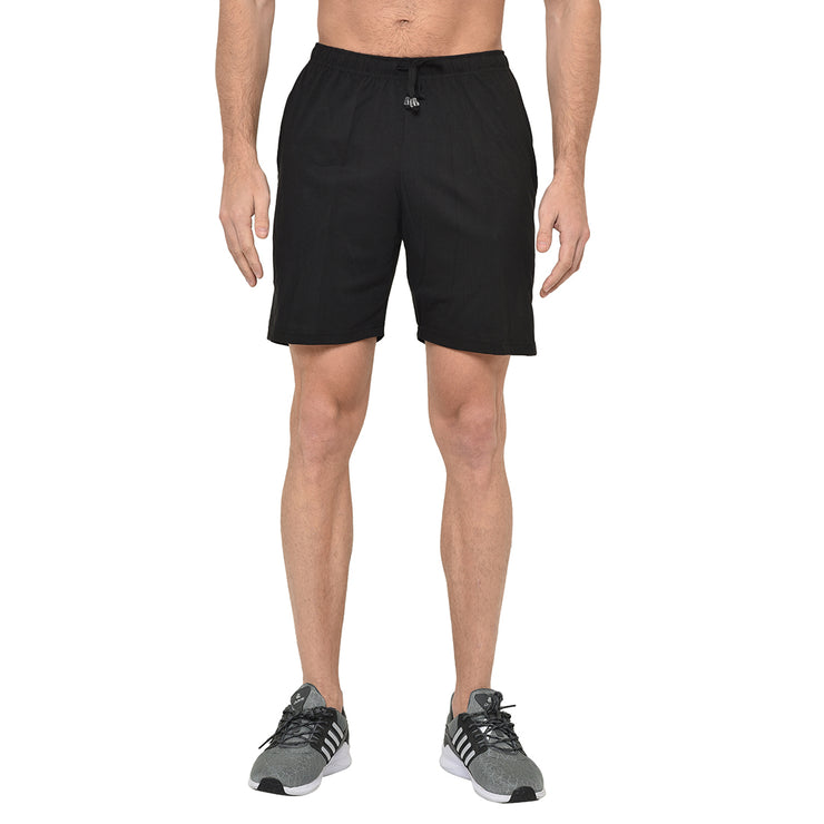 Mack Jonney Black Shorts For Men's