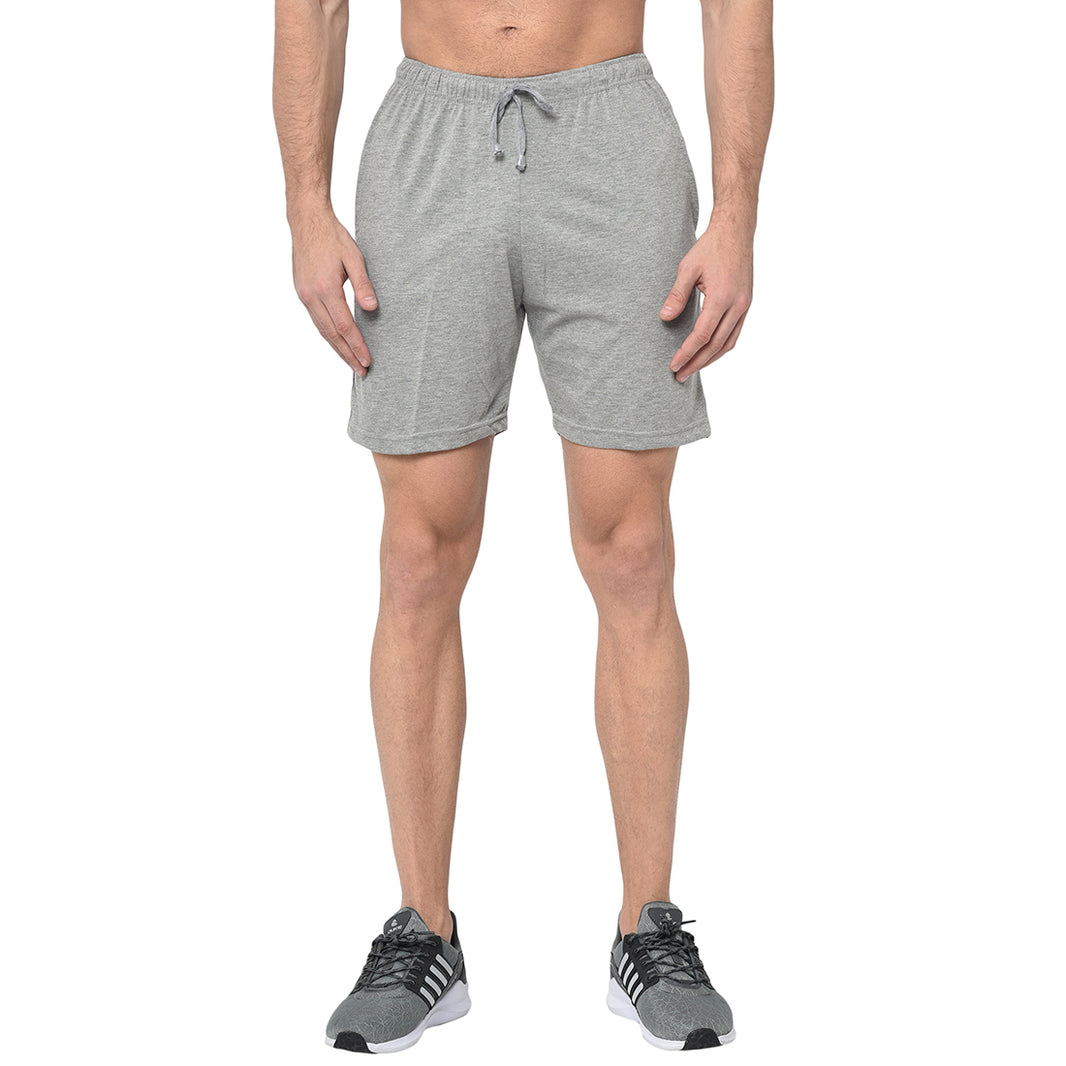 Mack Jonney Silver Shorts For Men's