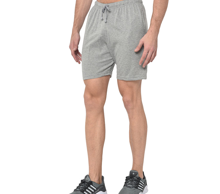Mack Jonney Silver Shorts For Men's