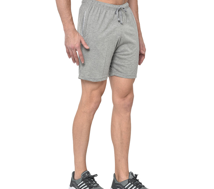 Mack Jonney Silver Shorts For Men's