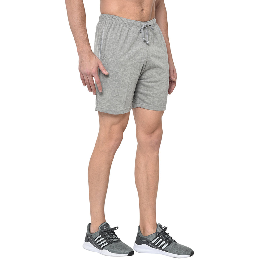 Mack Jonney Silver Shorts For Men's