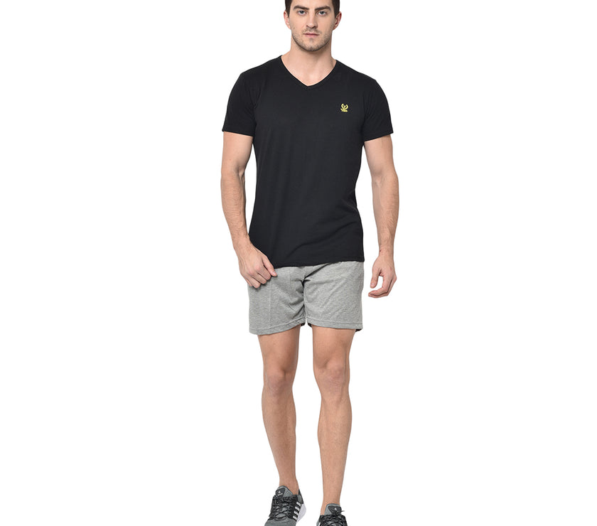 Mack Jonney Silver Shorts For Men's