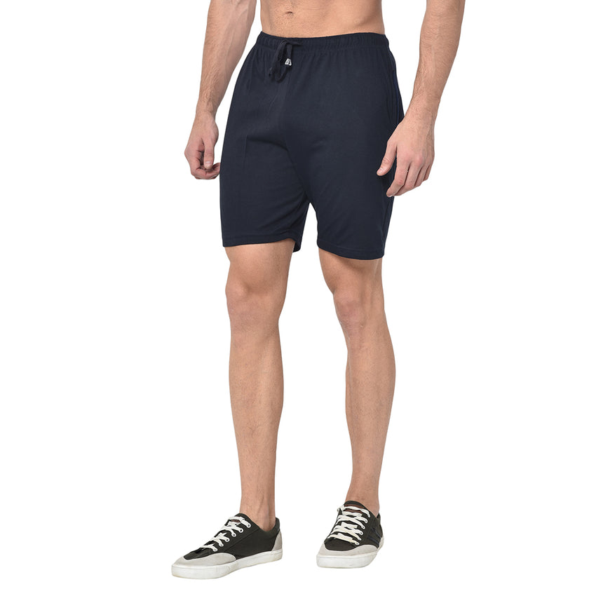 Mack Jonney Dark Blue Shorts For Men's