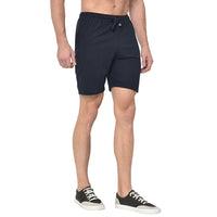 Mack Jonney Dark Blue Shorts For Men's