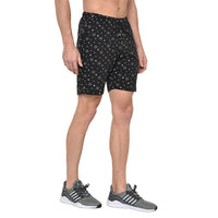 Mack Jonney Black Shorts For Men's