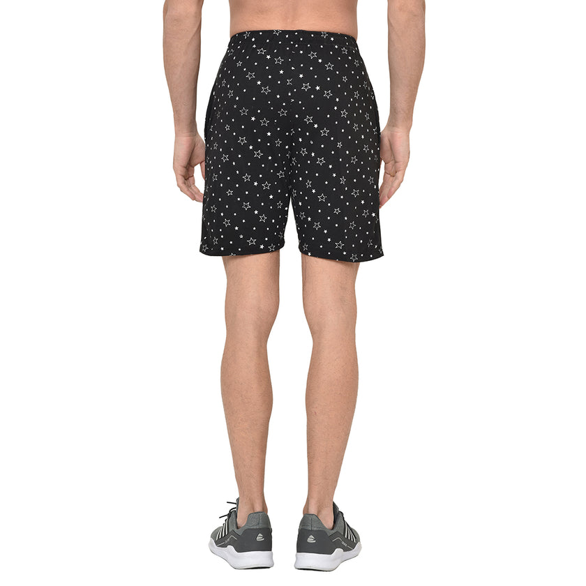 Mack Jonney Black Shorts For Men's