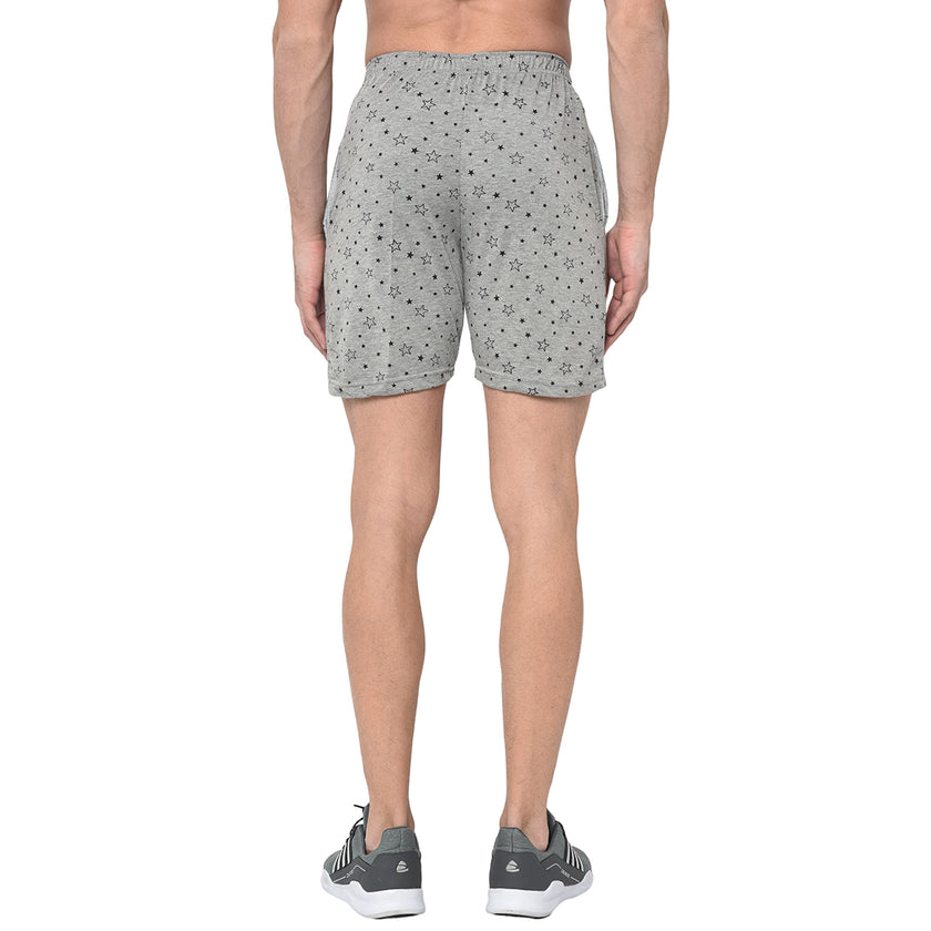 Mack Jonney Silver Shorts For Men's