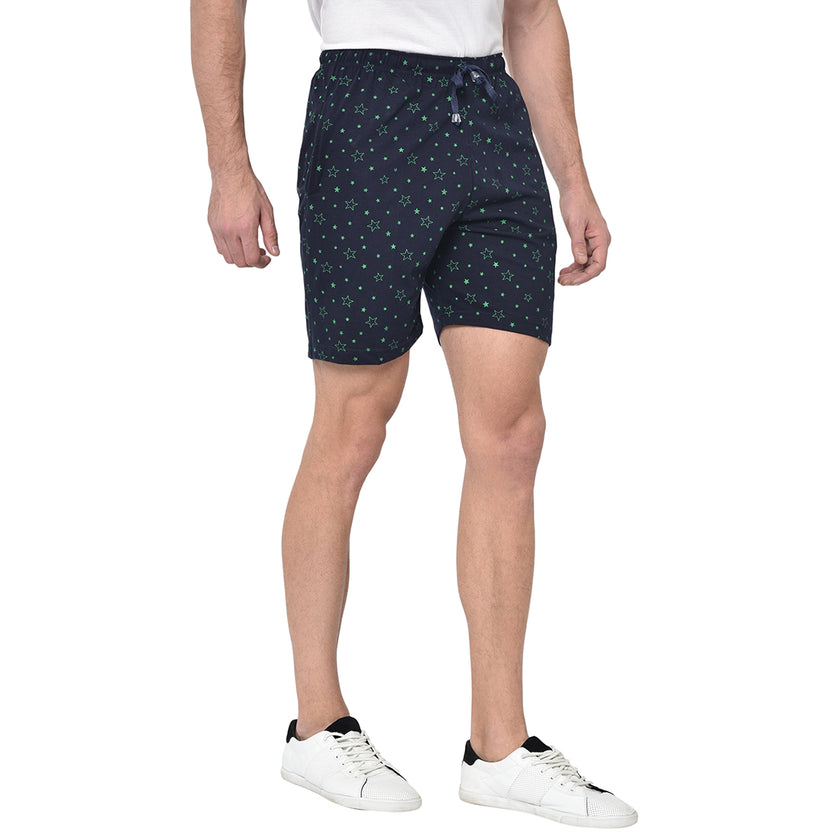 Mack Jonney Dark Blue Shorts For Men's