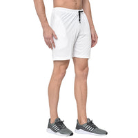 Mack Jonney White Shorts For Men's