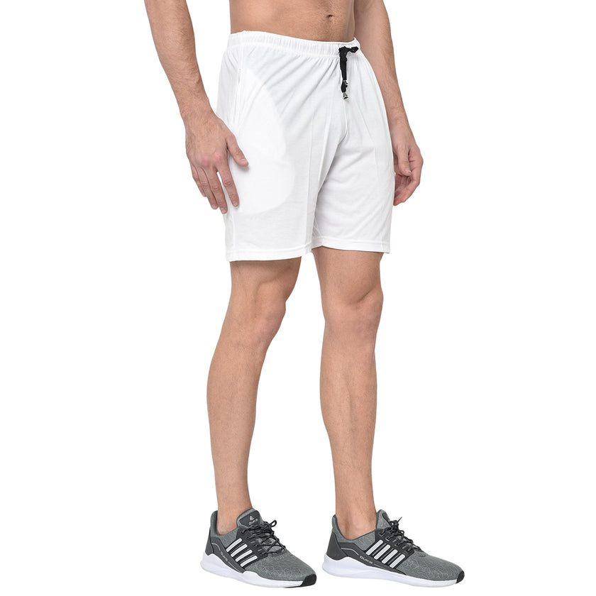 Mack Jonney White Shorts For Men's