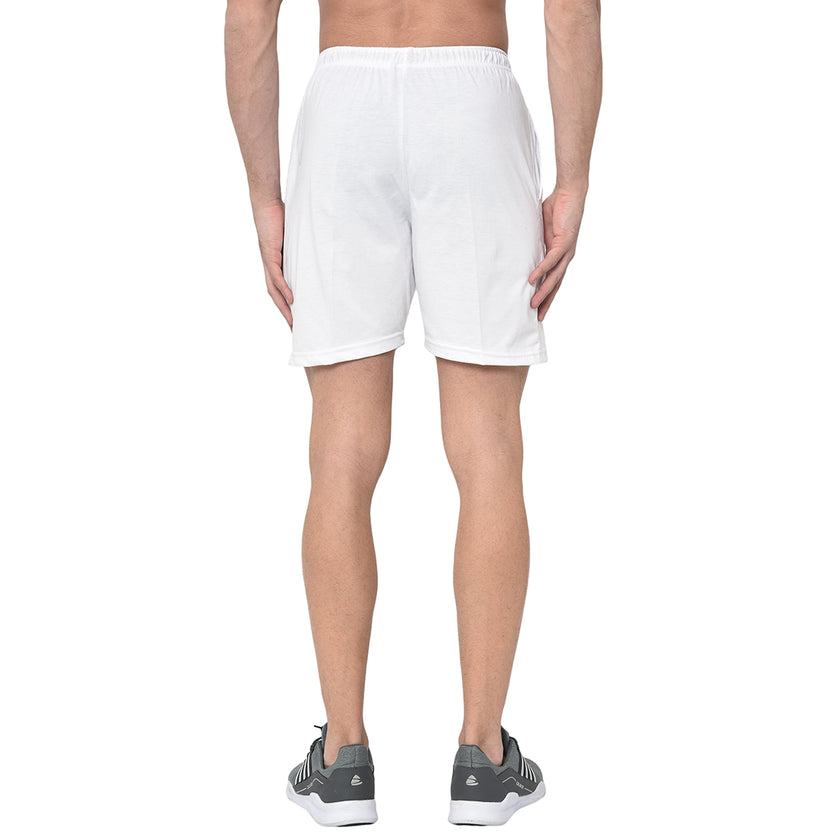 Mack Jonney White Shorts For Men's