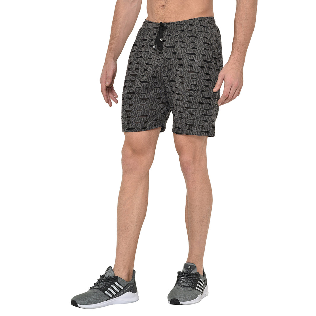 Mack Jonney Black Shorts For Men's