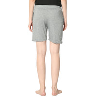 Mack Jonney Silver Shorts For Women's