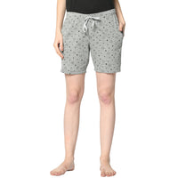 Mack Jonney Grey Shorts For Women's