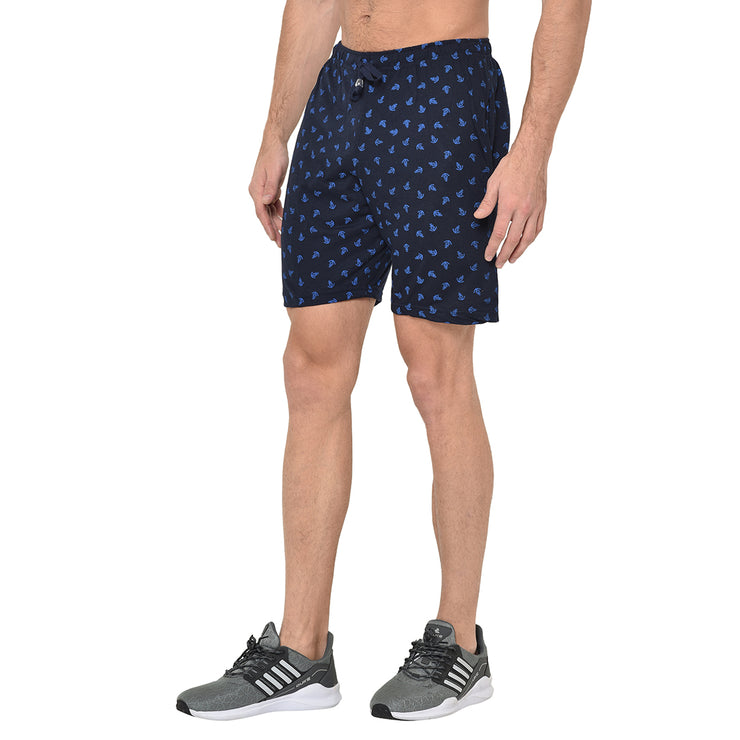 Mack Jonney Dark Blue Shorts For Men's