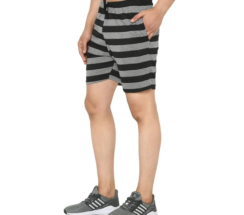 Vimal Jonney Black Shorts For Men's - Vimal Clothing store
