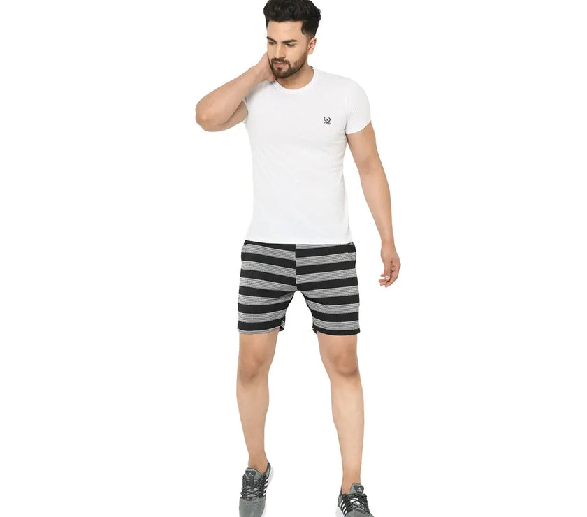 Vimal Jonney Black Shorts For Men's - Vimal Clothing store