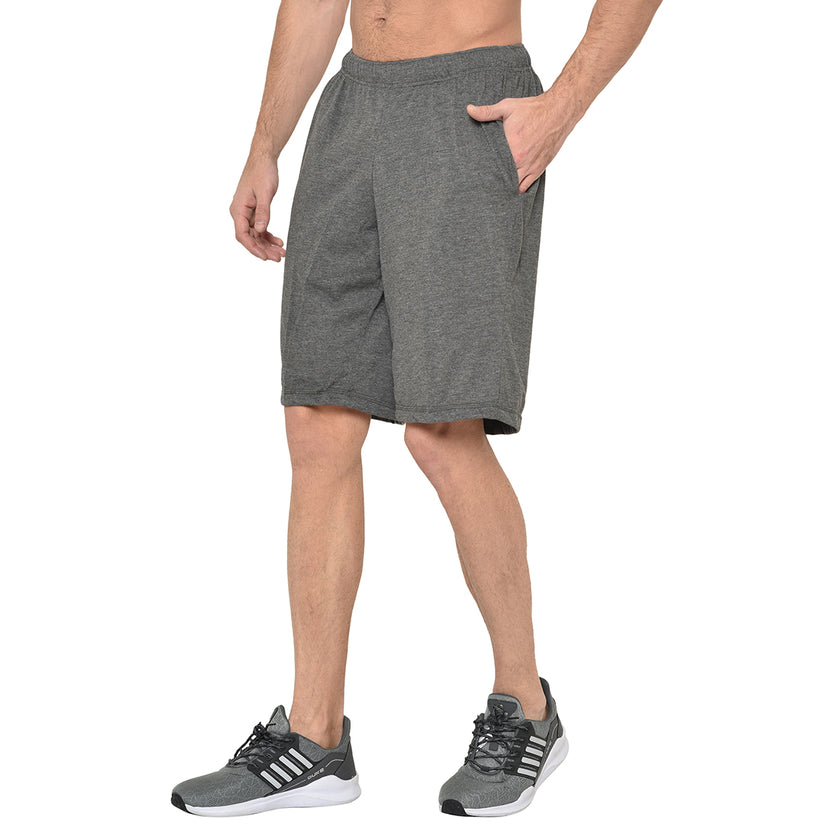 Mack Jonney Grey Shorts For Men's