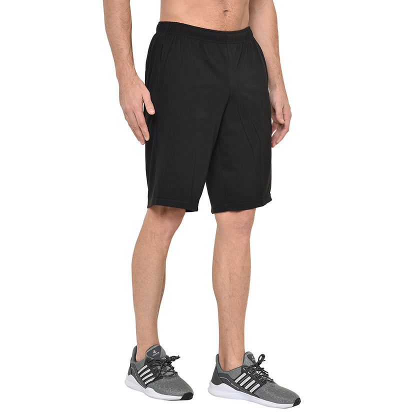 Mack Jonney Black Shorts For Men's