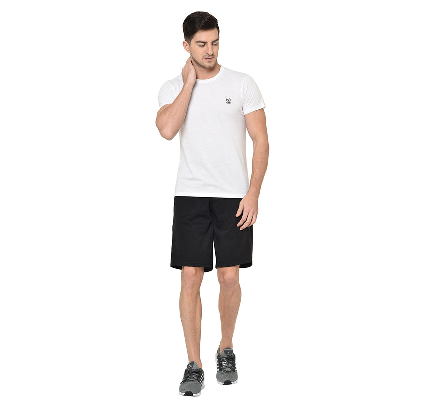 Mack Jonney Black Shorts For Men's