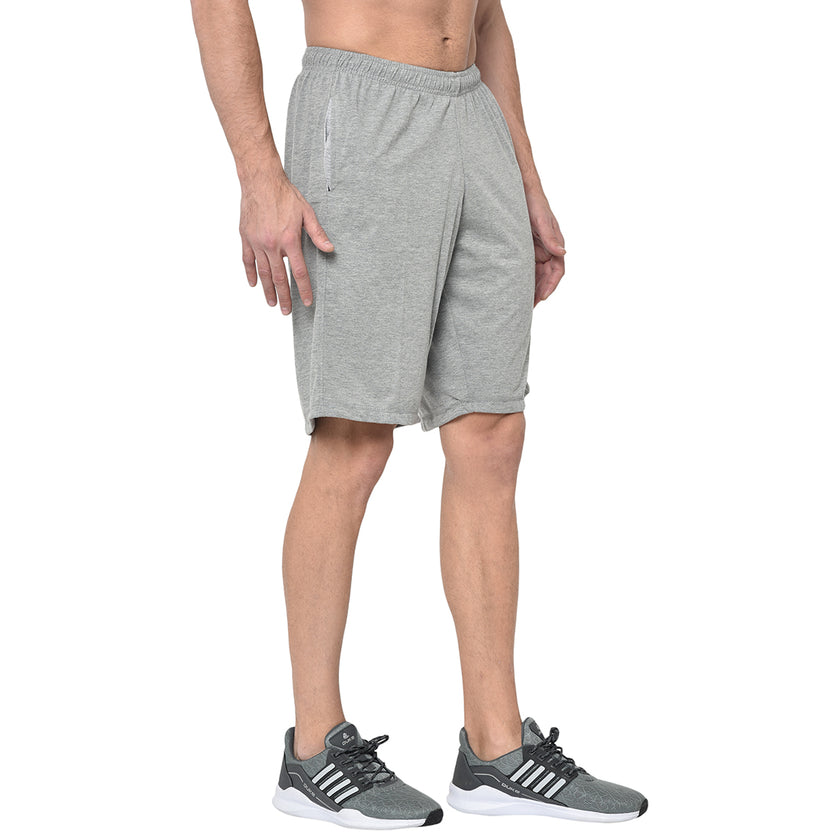 Mack Jonney Silver Shorts For Men's