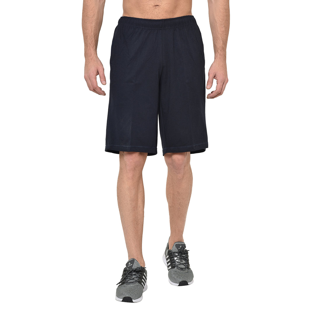 Mack Jonney Dark Blue Shorts For Men's