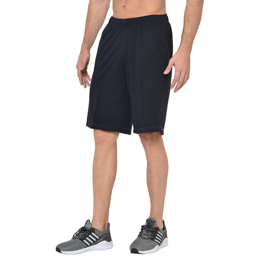 Mack Jonney Dark Blue Shorts For Men's