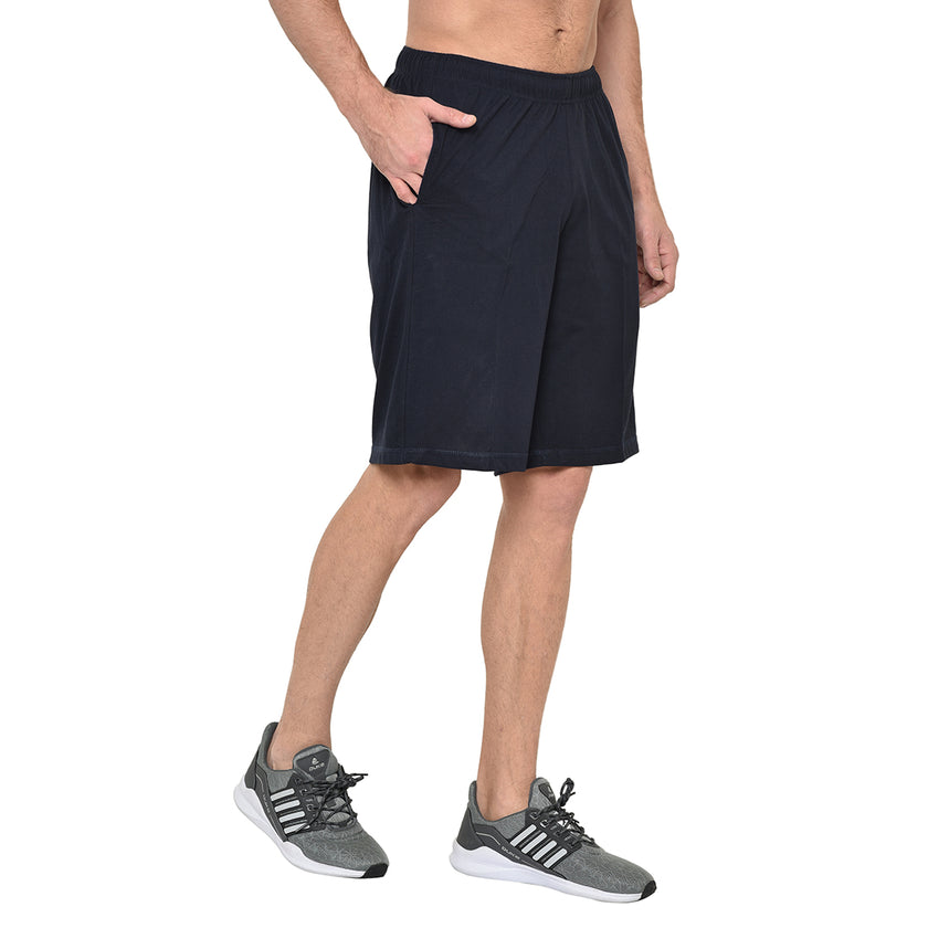 Mack Jonney Dark Blue Shorts For Men's