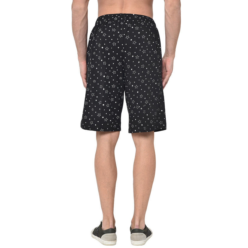 Mack Jonney Black Shorts For Men's