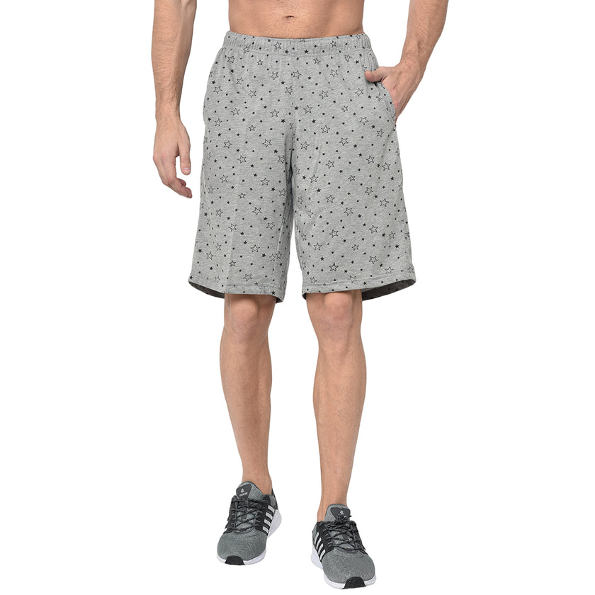 Mack Jonney Silver Shorts For Men's