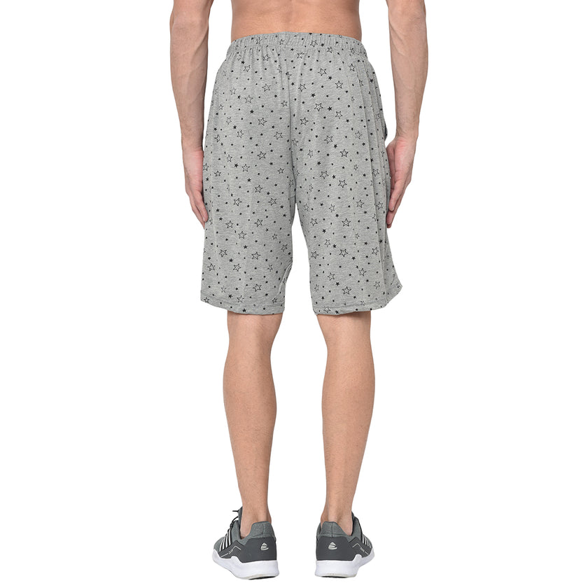 Mack Jonney Silver Shorts For Men's