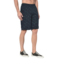 Mack Jonney Dark Blue Shorts For Men's