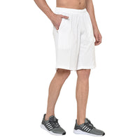 Mack Jonney White Shorts For Men's