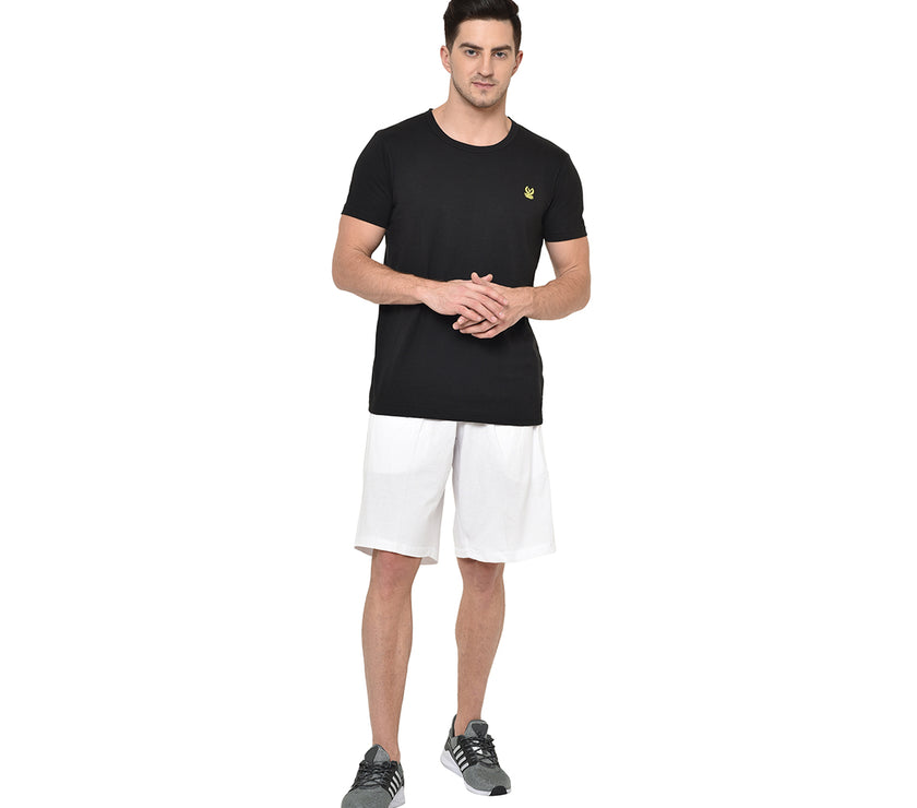 Mack Jonney White Shorts For Men's