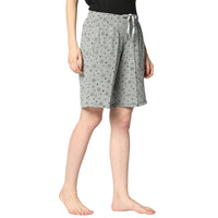 Mack Jonney Grey Shorts For Women's