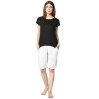 Mack Jonney White Shorts For Women's