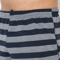 Vimal Jonney Regular Fit Dark Blue 3/4th Capri For Men's - Vimal Clothing store
