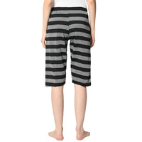 Mack Jonney Black 3/4th Capri For Women's