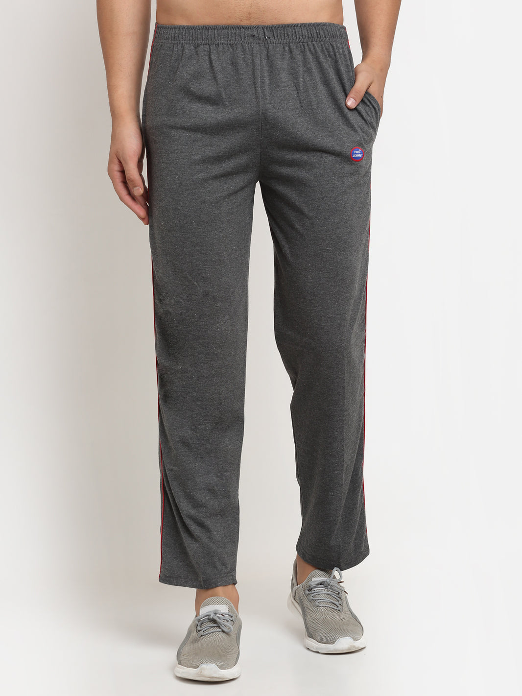 Mack Jonney Regular-Fit Cotton Trackpant for Men