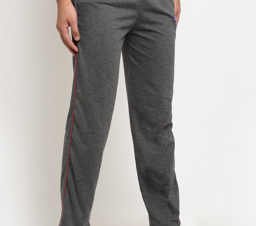 Mack Jonney Regular-Fit Cotton Trackpant for Men