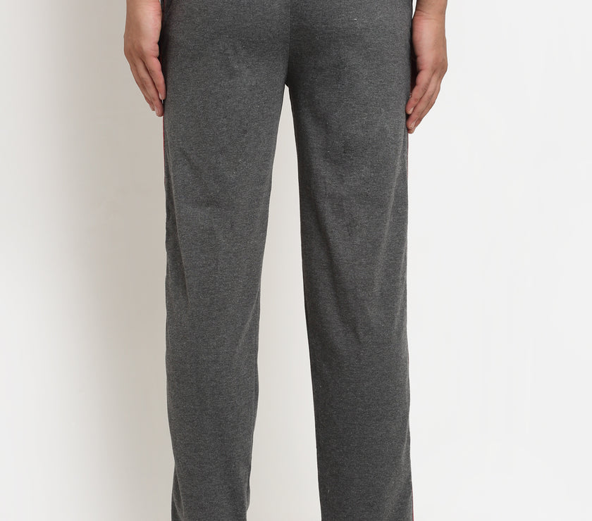 Mack Jonney Regular-Fit Cotton Trackpant for Men