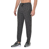 Mack Jonney Black Cotton Trackpant For Men's