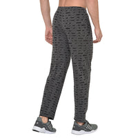 Mack Jonney Black Cotton Trackpant For Men's